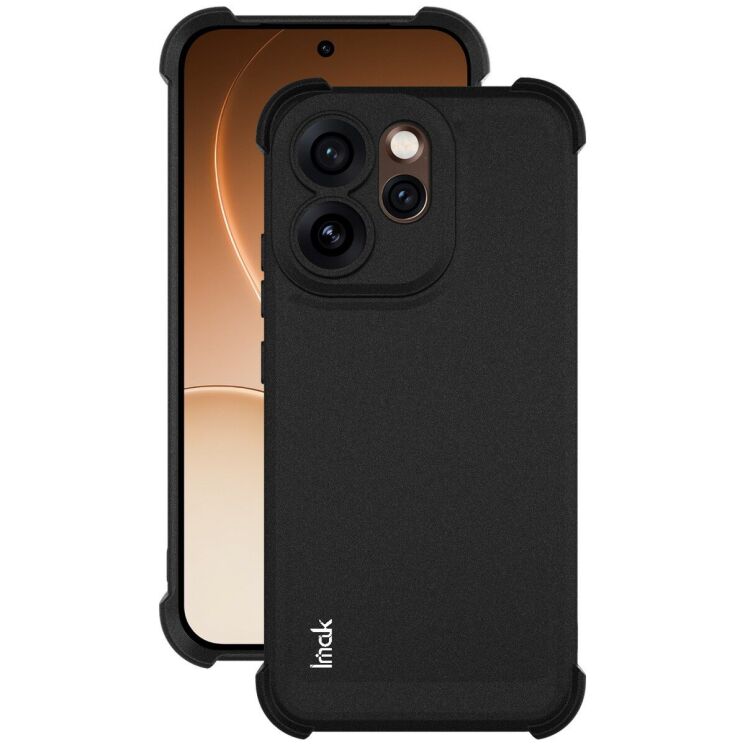 Чехол с усиленными углами IMAK Airbag MAX Case для OPPO Reno 15 Pro - Matte Black (405605B) Чехол с усиленными углами IMAK Airbag MAX Case для OPPO Reno 15 Pro - Matte Black: фото 2 из 7