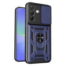 Чехол с защитой камеры Deexe Armor Shield для Samsung Galaxy A27 (A276) - Blue: фото 1 из 9