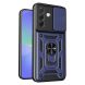 Чехол с защитой камеры Deexe Armor Shield для Samsung Galaxy A27 (A276) - Blue (408623L). Фото 1 из 9