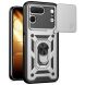 Чохол із захистом камери Deexe Armor Shield для TECNO Spark 50 Pro - Silver (269801S). Фото 1 з 9