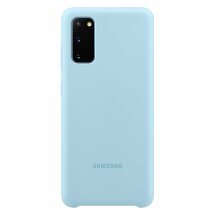 Чохол Silicone Cover для Samsung Galaxy S20 (G980) EF-PG980TLEGRU - Sky Blue: фото 1 з 3