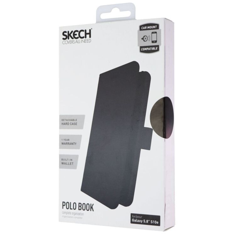 Чехол Skech Polo Book для Samsung Galaxy S10e (G970) SK74-PB-BLK - Black: фото 6 из 7