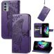 Чохол UniCase Butterfly Pattern для Motorola Edge 20 - Purple (289007V). Фото 1 з 9