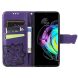 Чохол UniCase Butterfly Pattern для Motorola Edge 20 - Purple (289007V). Фото 5 з 9