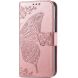 Чехол-книжка с рисунком UniCase Butterfly Pattern для Motorola Moto E22 - Rose Gold (326712RG). Фото 4 из 8