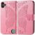 Чехол UniCase Butterfly Pattern для Nothing CMF Phone 1 - Pink: фото 1 из 9