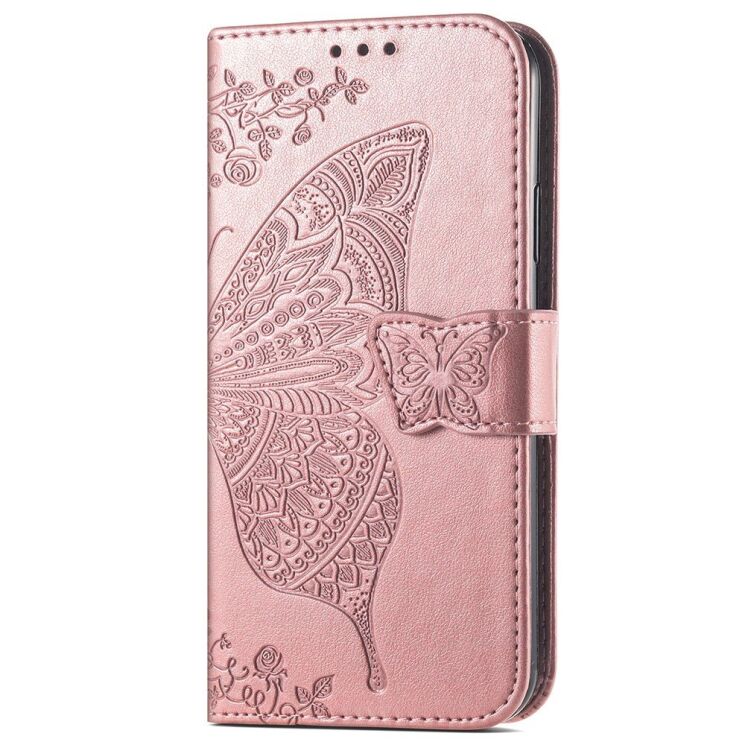 Чехол UniCase Butterfly Pattern для Xiaomi 14 Pro - Rose Gold: фото 5 из 5