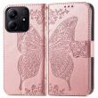 Чехол UniCase Butterfly Pattern для Xiaomi Redmi Note 14 5G - Rose Gold (373311RG)