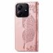 Чехол UniCase Butterfly Pattern для Xiaomi Redmi Note 14 5G - Rose Gold (373311RG). Фото 5 из 9
