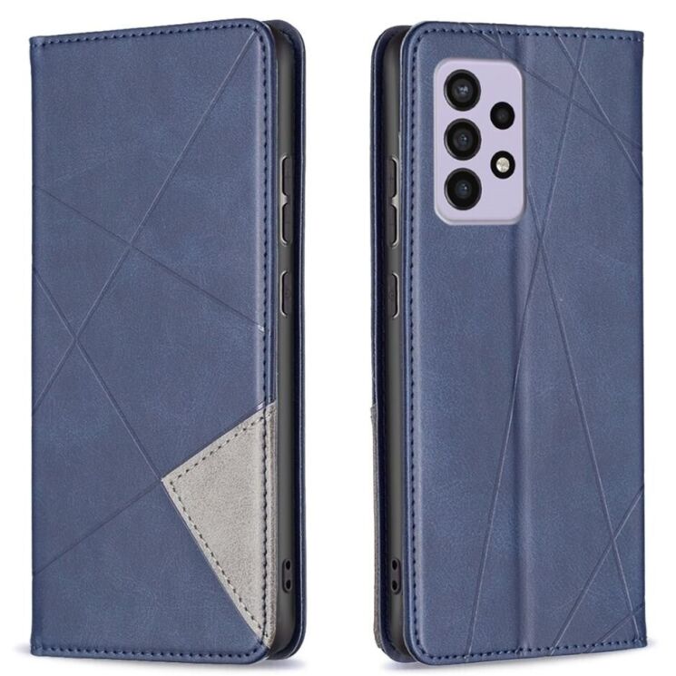 Чехол UniCase Geometric Pattern для Samsung Galaxy A33 (A336) - Blue: фото 1 из 8