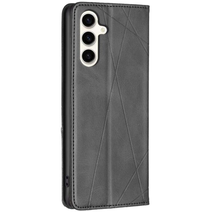 Чехол UniCase Geometric Pattern для Samsung Galaxy S24 FE (S721) - Black: фото 3 из 8