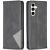 Чехол UniCase Geometric Pattern для Samsung Galaxy S24 FE (S721) - Black: фото 1 из 8