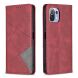 Чехол UniCase Geometric Pattern для Xiaomi Mi 11 Lite / 11 Lite NE - Red (233575R). Фото 2 из 9