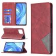 Чехол UniCase Geometric Pattern для Xiaomi Mi 11 Lite / 11 Lite NE - Red (233575R)