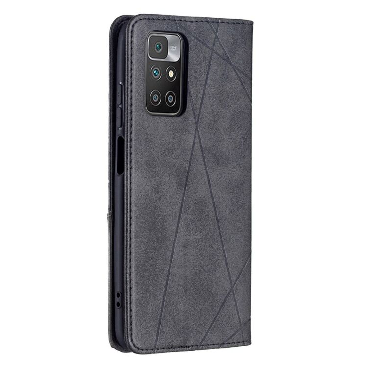 Чехол UniCase Geometric Pattern для Xiaomi Redmi 10 / 10 (2022) / 10 Prime - Black: фото 4 из 9