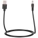Кабель 2E USB to DC 5.5х2.1мм (5V, 1.5A, 1m) - Black (896245B). Фото 2 из 3