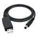 Кабель ArmorStandart USB to DC 5.5x2.1мм (12V, 0.8m) - Black (896247B). Фото 1 из 4