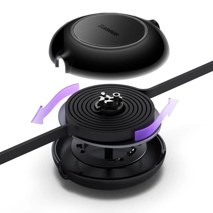 Кабель Baseus Bright Mirror 2 Series 3-in-1 USB to MicroUSB+Lightning+Type-C (66W, 1.1m) CAMJ010101 - Black: фото 4 з 32