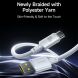 Кабель Baseus New Braided USB to Type-C (100W, 2m) - White (896441W). Фото 5 из 9