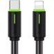 Кабель USAMS SJ735 Type-C to Lightning (30W, 2.4A, 1m) - Black (896338B). Фото 1 з 16