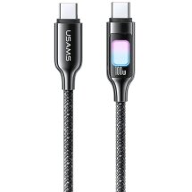 Кабель USAMS US-SJ750 Type-C to Type-C (100W, 1.2m) - Tarnish: фото 1 из 18