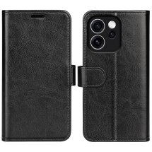 Классический чехол-книжка Deexe Wallet Style для OPPO Reno 15 F/FS - Black: фото 1 из 7