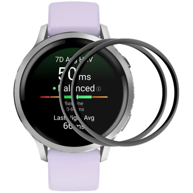 Комплект захисних плівок ENKAY Protector Film для Garmin Venu 4 (41mm) - Black: фото 1 з 7