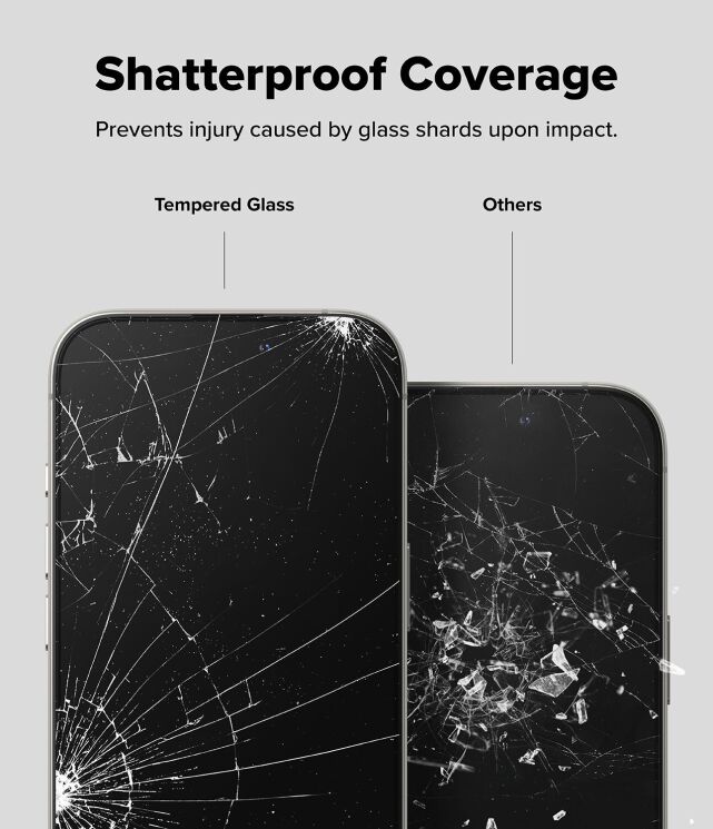 Комплект защитных стекол (2шт) Ringke Easy Slide Tempered Glass для iPhone 16 Pro (8800274960046) - Black (380076B) Комплект защитных стекол (2шт) Ringke Easy Slide Tempered Glass для iPhone 16 Pro (8800274960046) - Black: фото 12 из 18