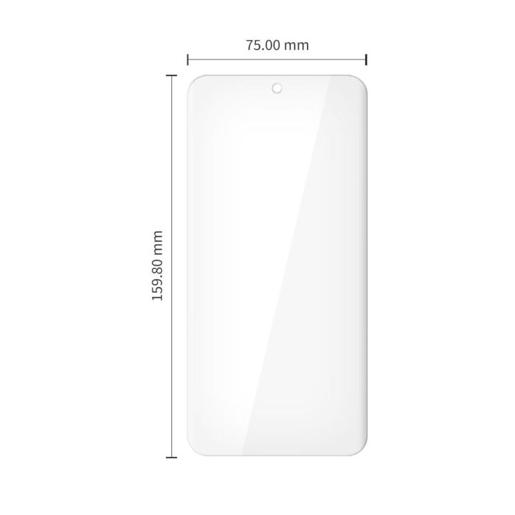 Комплект защитных стекол (2шт) Tech-Protect Glass UV+ для Xiaomi Redmi Note 15 Pro Plus / Poco M8 Pro 5G: фото 2 из 6