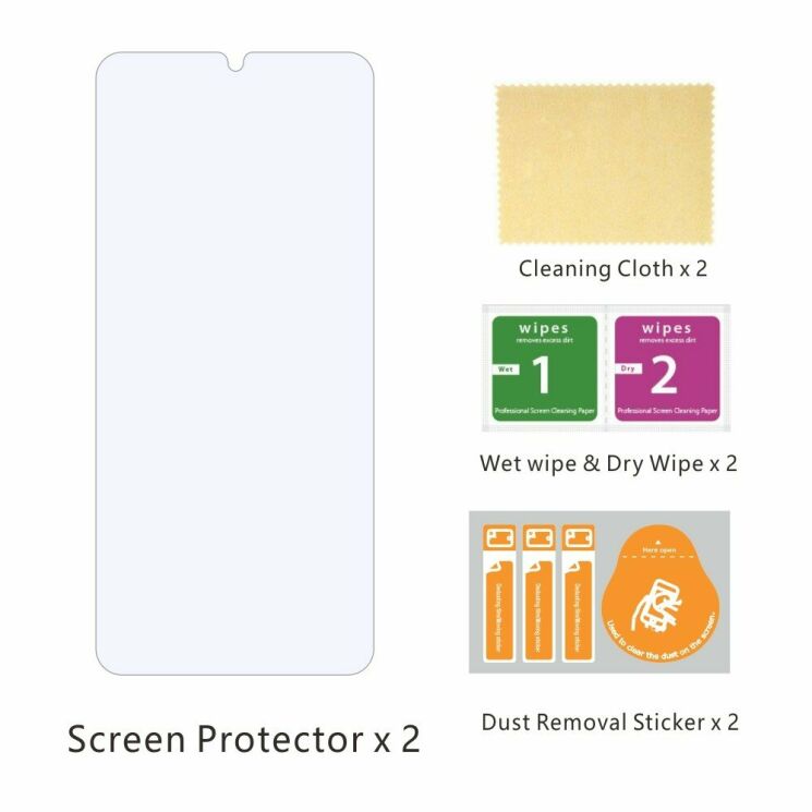 Комплект защитных стекол ITIETIE 2.5D 9H для Xiaomi Redmi Note 7: фото 7 из 7