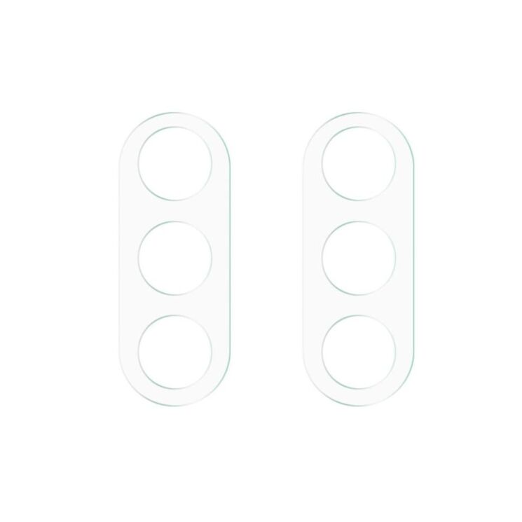 Комплект защитных стекол на заднюю камеру Deexe Camera Lens Protector для Motorola Moto G31: фото 2 из 6