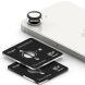 Комплект защитных стекол Ringke Camera Lens Frame Glass для Apple iPhone 16e (8800293852933) - Black (376491B). Фото 4 из 15
