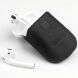 Кожаный чехол QIALINO Pouch Bag для Apple AirPods 1 / 2 - Black (204508B). Фото 1 из 5