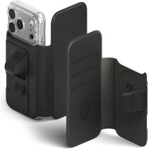 Накладной чехол-кошелек Ringke Folio Grip Wallet Magnetic для iPhone 17 Pro Max (8800328810693) - Black: фото 1 из 16