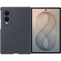 Оригинальный чехол Silicone Magnet Case для Samsung Galaxy Fold 8 (EF-EF971CBEGUA) - Black: фото 1 из 5