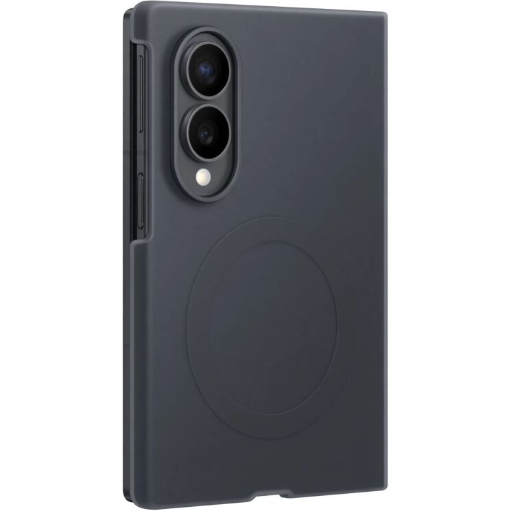 Оригинальный чехол Silicone Magnet Case для Samsung Galaxy Fold 8 (EF-EF971CBEGUA) - Black: фото 3 из 5