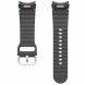 Оригинальный ремешок Sport Band (S/M) для Samsung Galaxy Watch 4 / 4 Classic / 5 / 5 Pro / 6 / 6 Classic / 7 / FE (ET-SNL30SBEGEU) - Dark Gray (358106B). Фото 3 из 3