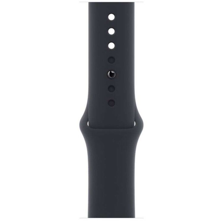 Оригінальний ремінець Sport Band (S/M/L) для Apple Watch 46 / 45 / 44 / SE 44 / 42 (Series 1-3) / Ultra / Ultra 2 (MKUQ3) - Midnight: фото 3 з 3