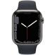 Оригінальний ремінець Sport Band (S/M/L) для Apple Watch 46 / 45 / 44 / SE 44 / 42 (Series 1-3) / Ultra / Ultra 2 (MKUQ3) - Midnight (371811DB). Фото 2 з 3
