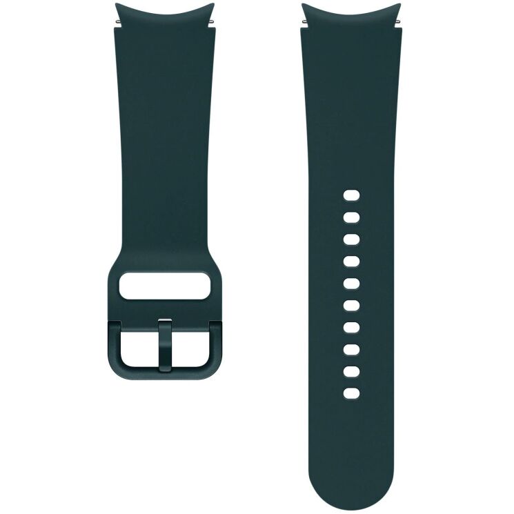 Оригинальный ремешок Sport Band (Size S/M) для Samsung Galaxy Watch 4 / 4 Classic / 5 / 5 Pro / 6 / 6 Classic / 7 / FE (ET-SFR87SGEGWW) - Green: фото 1 из 3
