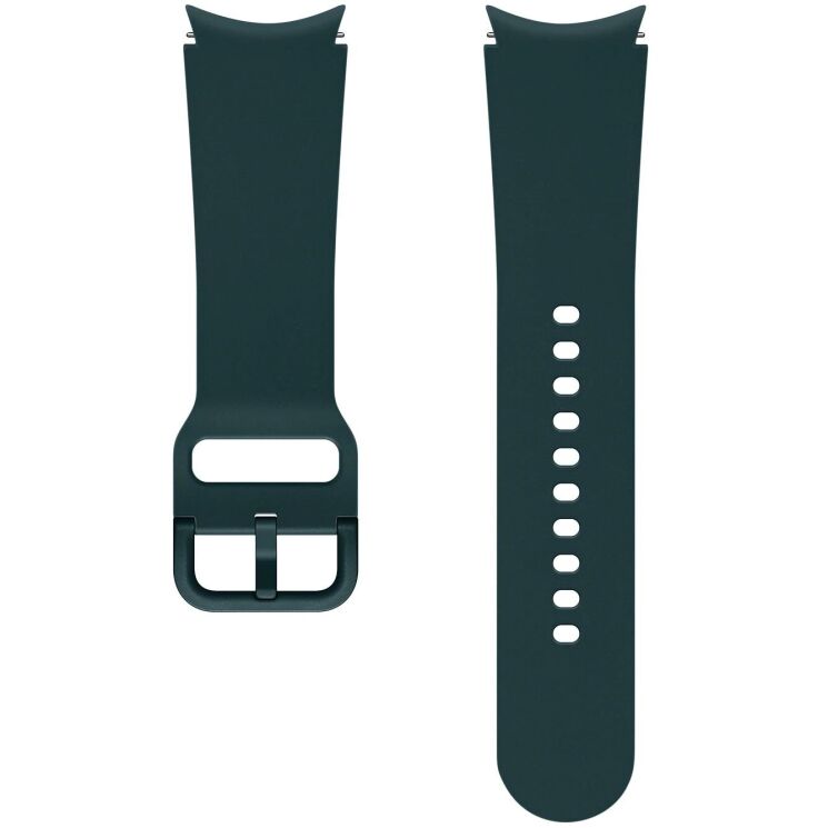 Оригинальный ремешок Sport Band (Size S/M) для Samsung Galaxy Watch 4 / 4 Classic / 5 / 5 Pro / 6 / 6 Classic (ET-SFR87SGEGWW) - Green: фото 1 из 3