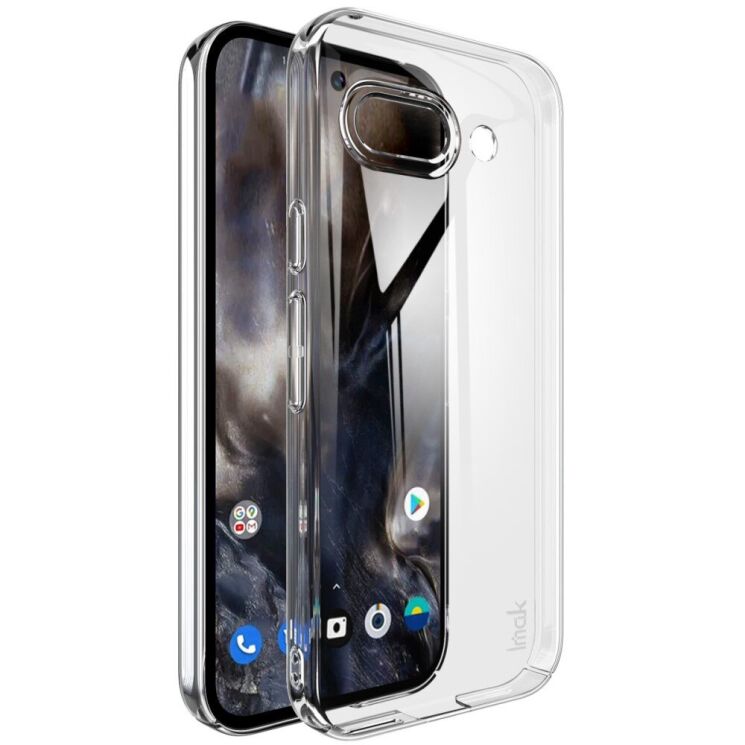 Пластиковый чехол IMAK Crystal II Pro для Google Pixel 9a - Transparent: фото 1 из 9