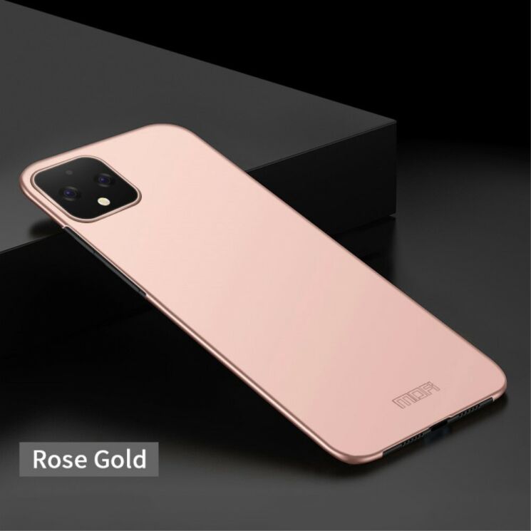 Пластиковый чехол MOFI Slim Shield для Google Pixel 4 XL - Rose Gold: фото 2 из 11