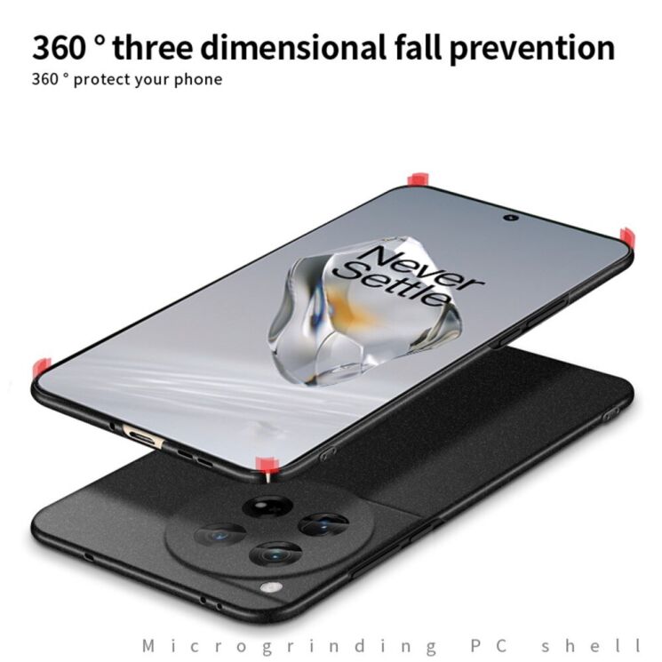 Пластиковый чехол MOFI Slim Shield для OnePlus 12 - Blue: фото 6 из 9