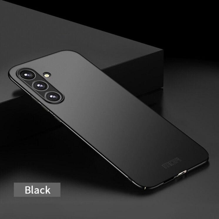 Пластиковый чехол MOFI Slim Shield для Samsung Galaxy S24 FE (S721) - Black: фото 2 из 11