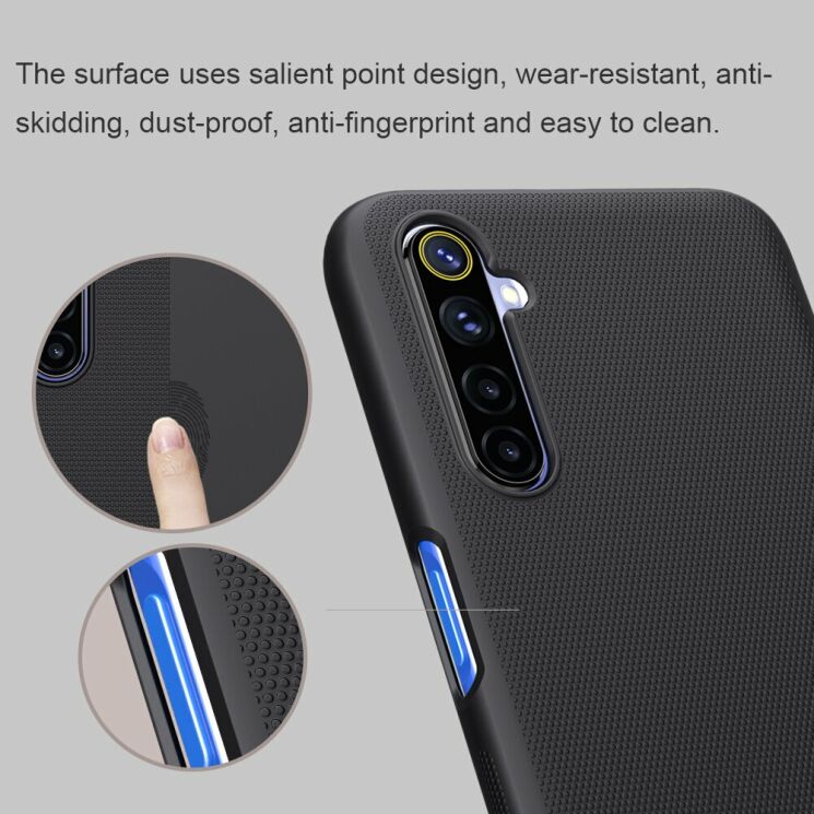 Пластиковий чохол NILLKIN Frosted Shield для Realme 6 - Red: фото 12 з 19