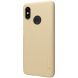 Пластиковый чехол NILLKIN Frosted Shield для Xiaomi Mi 8 - Gold (139800F). Фото 5 из 13
