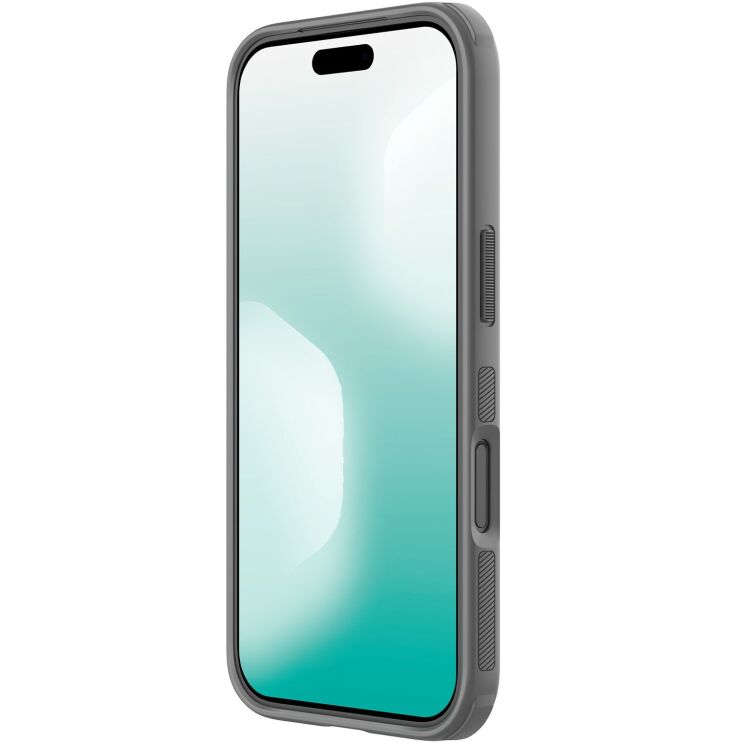 Пластиковий чохол NILLKIN Frosted Shield Pro для Apple iPhone 17 Pro - Grey: фото 3 з 18