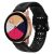 Ремінець Deexe Blossom Strap для Samsung Galaxy Watch 5 (40/44mm) / 5 Pro (45mm) - Black: фото 1 з 5