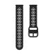 Ремешок Deexe Blossom Strap для Samsung Galaxy Watch 5 (40/44mm) / 5 Pro (45mm) - Black (303107B). Фото 4 из 5